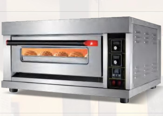 Haute température commerciale de gâteau de lune de pain de pizza de four électrique de vapeur