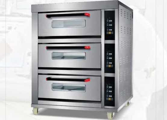 Four électrique à vapeur de pain de pizza 380V gâteau de lune intelligent à hautes températures
