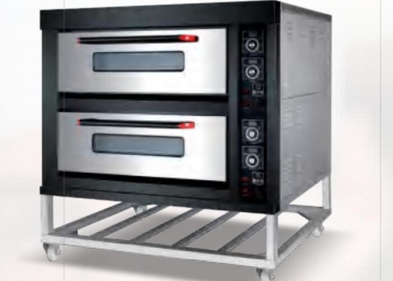 Four électrique en titane noir 380V Cuisson commerciale