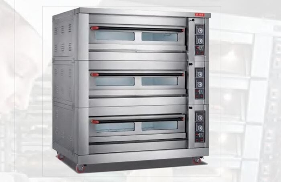 Four à gaz électrique de cuisson commerciale de type luxueux 380V