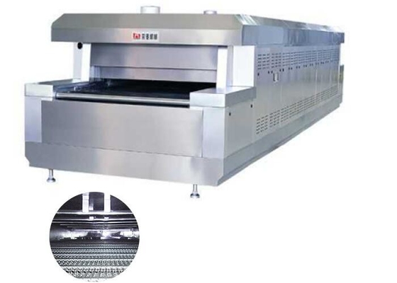 Chaîne de production commerciale à grande échelle de pain de gâteau de four tunnel équipement de cuisson de nourriture