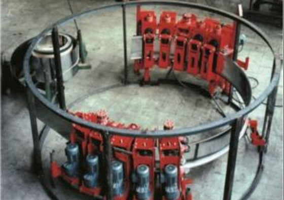 ZX-40 a serti le silo de plaque d'acier formant la spirale 4mm 4.5m/Min de machine