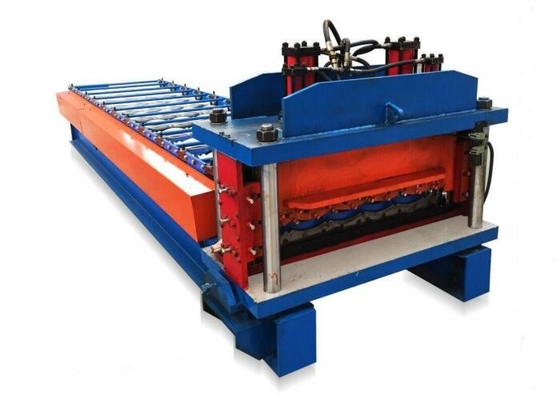 Tuile de toit vitrée par vagues formant la machine 3 kilowatts 1200mm 12meters/Min
