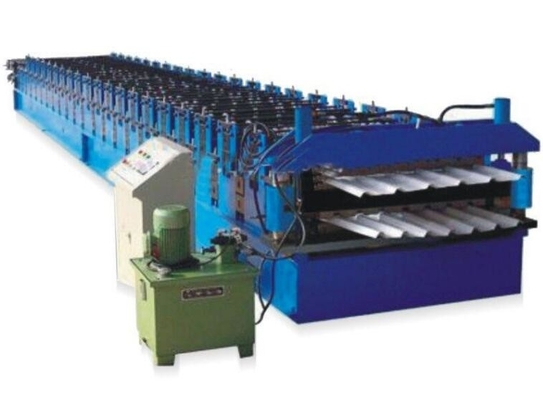 Panneau de toit à double couche formant le pressage de tuile à double couche de machine