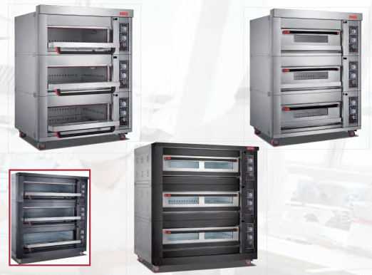Gaz de cuisson 220V du four 380V de pain électrique luxueux de gâteau