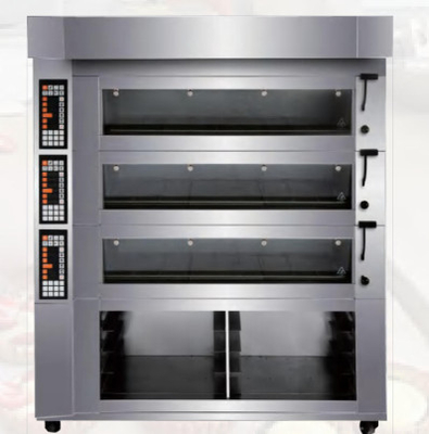 Pizza d'Oven Multifunction Equipment Baking Bread de boulangerie de l'Europe faisant cuire 380V