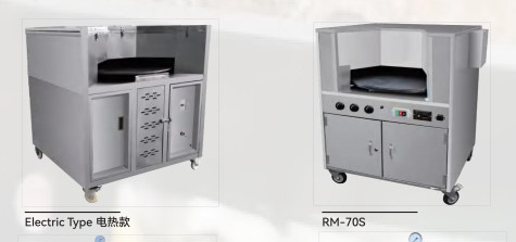 Acier inoxydable électrique de Pita Oven Turn Table Natural Gas 220v