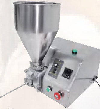 chaîne de production rapide remplissante crème de déposant de gâteau de tasse de la boulangerie 5L remplisseur de beignet