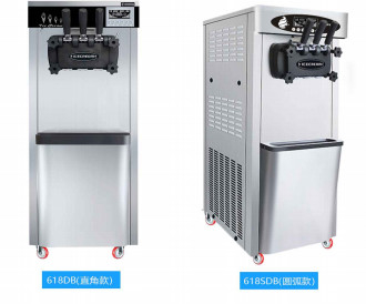 Réducteur silencieux de préréfrigération de machine de crème glacée de compresseur simple avec les vitesses en acier moulues