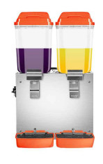 poignée Juice Dispenser 110V d'acier inoxydable de cylindre de PVC de nourriture de trémie de la grande capacité 16l