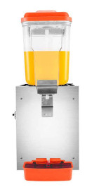 poignée Juice Dispenser 110V d'acier inoxydable de cylindre de PVC de nourriture de trémie de la grande capacité 16l
