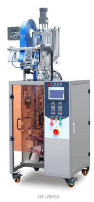 Joint arrière arrondi, facile à l'emballage de Tear/220v50-60hz/3.0kw/Liquid/Powder/Granular avec le moteur d'étape