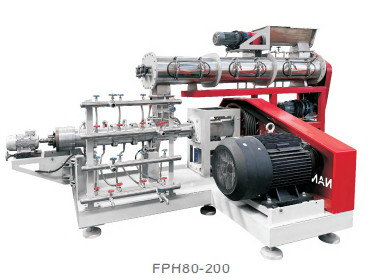 3000 - 4000kg/extrudeuse de flottement 50Hz d'alimentation poissons de H pour l'écurie humide animale de manière