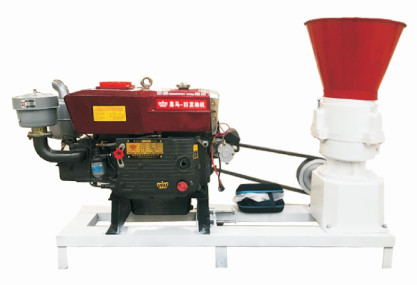 Granule diesel d'alimentation de volaille rendant la machine 8 forts et stables - l'appartement 22hp meurent 380V