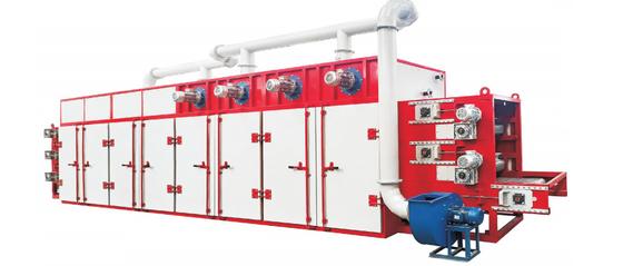 Bas coût de séchage 380V 5.5kw du dessiccateur Lm-Hg80-300 horizontal électrique