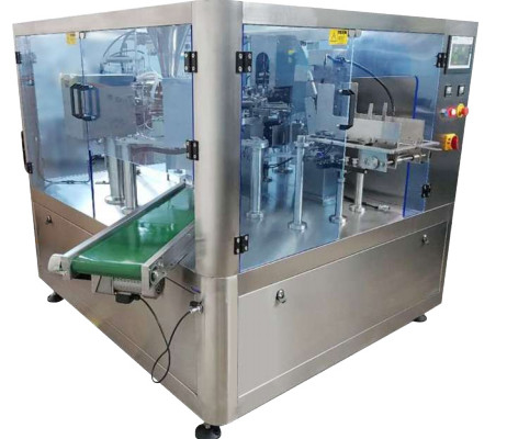 L'avertissement automatique rotatoire de machine à emballer de sac de Premade protègent la fonction 60bags/minute