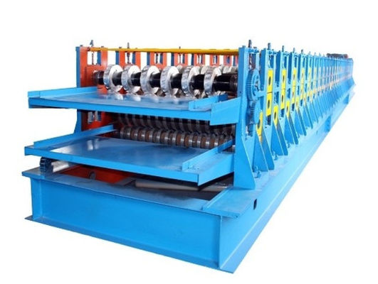 Feuille de toiture 750 en métal faisant la machine Cr12 pour le panneau de tuile de toit