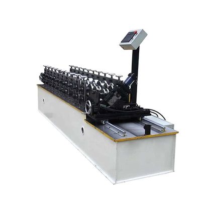 Acier de lumière de Keel Roll Forming Machine 4KW de voie d'U à deux lignes