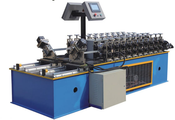 Acier de lumière de Keel Roll Forming Machine 4KW de voie d'U à deux lignes