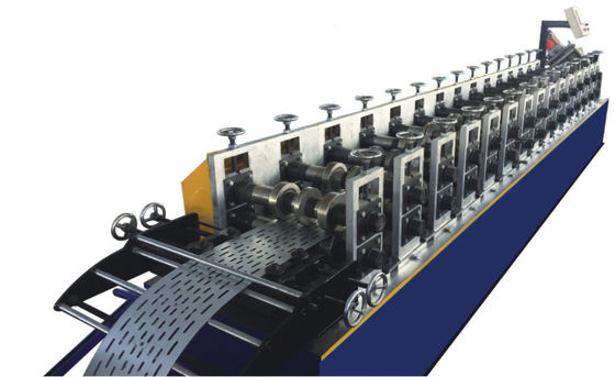 10m/étapes minimum de Tray Roll Forming Machine 15.5KW 18 de câble