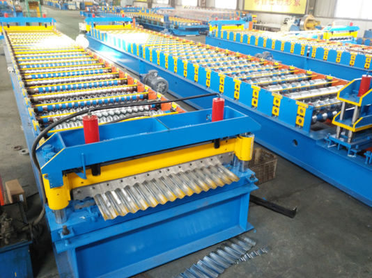Petit pain en acier de la couleur Cr12 bleue formant la machine pour le conseil de protection