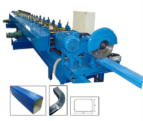 petit pain de tuyau du rond 3.5T formant des supports de la machine 6m/min 18