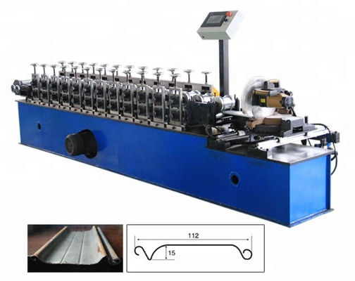 Petit pain bleu de porte de volet formant le CE de machine avec 15 rangées