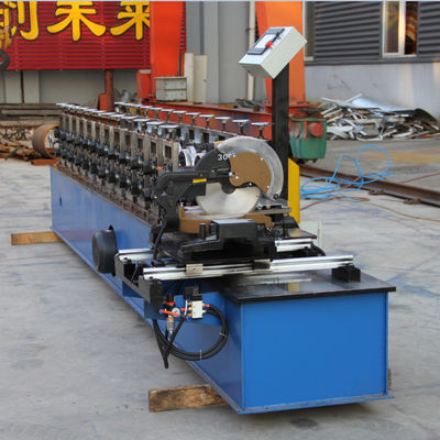 Petit pain bleu de porte de volet formant le CE de machine avec 15 rangées