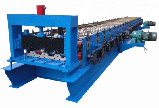 Petit pain de tôle de plancher formant des étapes des machines 8m/min 11