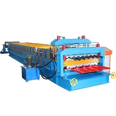 Petit pain en acier de couleur d'OIN formant la machine 5T pour le panneau de tuile de toit