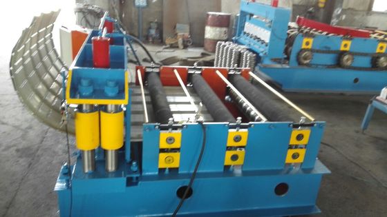 Machine enduite incurvée automatique 220V bleu de tuile de toit de pierre