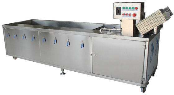 machine à laver végétale de la bulle 800kg/h, machine à laver industrielle de fruit de 3.2m