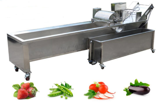 Machine à laver 1500kg/h de bulle du fruit 4.2KW avec le dispositif de retrait d'impureté