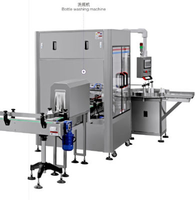 Machine à emballer de remplissage de sauce, machine SS316 de capsulage remplissante liquide automatique