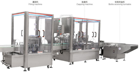 La machine de remplissage de bouteilles liquide automatique GMP 2500 met/heure en bouteille