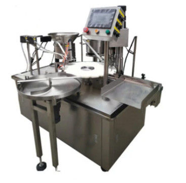 Machine à emballer 1.2KW remplissante, machine 3000bph de capsulage linéaire automatique