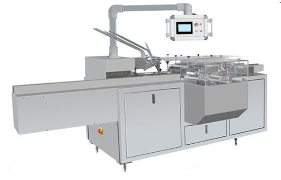 90box/min acier inoxydable de cartonnage semi automatique de la machine 1.5KW