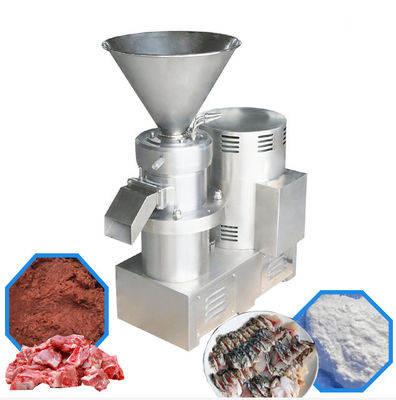 Machines de traitement des denrées alimentaires des produits alimentaires 75KW, broyeur commerciale d'os de la viande 1800kg/h