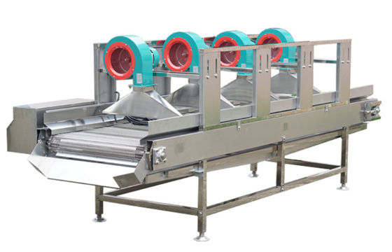 Machines de traitement des denrées alimentaires des produits alimentaires SS304, machine de fruit sèche de l'air 500kg/h