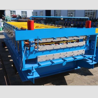 Petit pain froid de vue en acier formant la machine 10m/couche de minute double