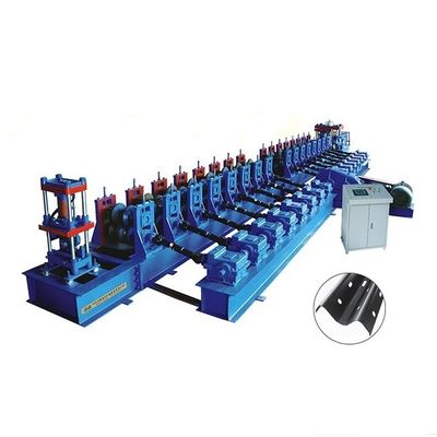Petit pain de rambarde de la route 30KW formant la machine 12m/min