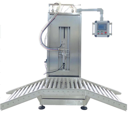 machine de conditionnement remplissante de la tête 200L simple 150bph pour les matériaux liquides