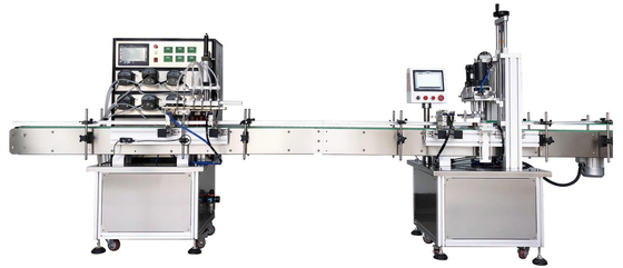 Capsulage de distribution de pompe de remplissage de machine de contrôle liquide péristaltique de PLC