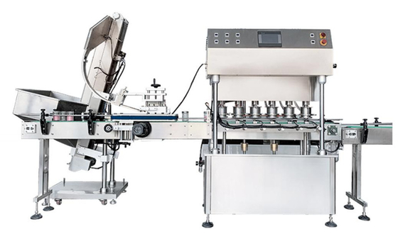 Machine de capsulage 50bots/Min 1500W de vide linéaire automatique