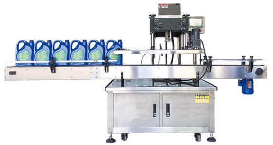 machine de capsulage à quatre roues 2400bph 1500w de pesticide de 85mm