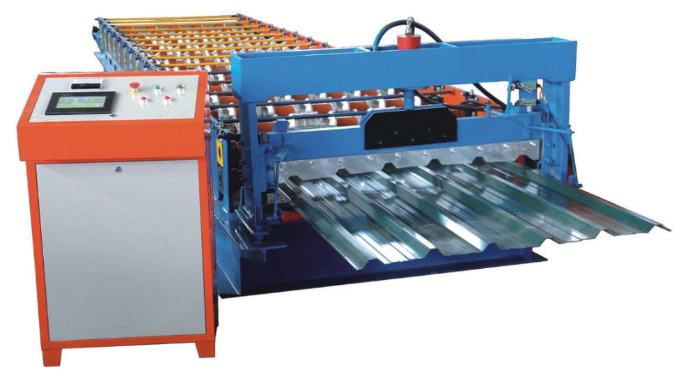 Petit pain en acier de 1000 couleurs formant la fabrication en aluminium de panneau de la machine 3KW