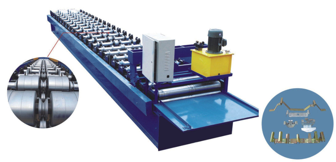 Le petit pain en acier de couleur de JCH formant la machine 5.5KW H forment la soudure en acier
