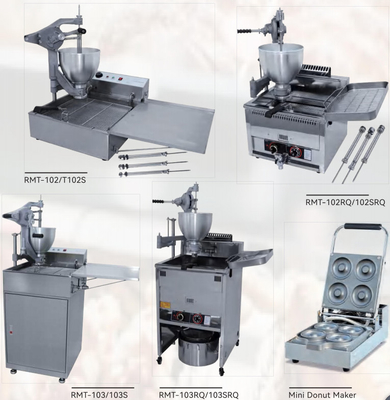 Acier réglé de Tainless de becs de la machine 3 de Mini Donut Maker Automatic Doughnut