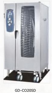 Couches multifonctionnelle 9kW de Combi Oven Combines Steamer Baking In 4