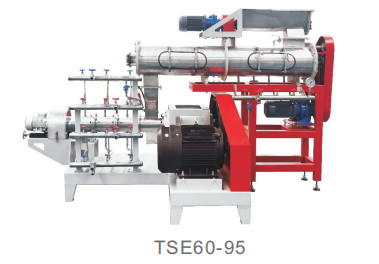 Extrudeuse de flottement 22hp - d'alimentation de poissons de manière humide vis 630hp jumelle favorable à l'environnement